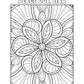 Black and white intricate flower design with 'Peace Out, Liar' text above on a white background.