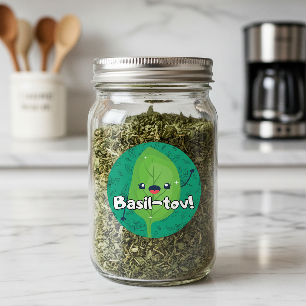 Basil Jar 1