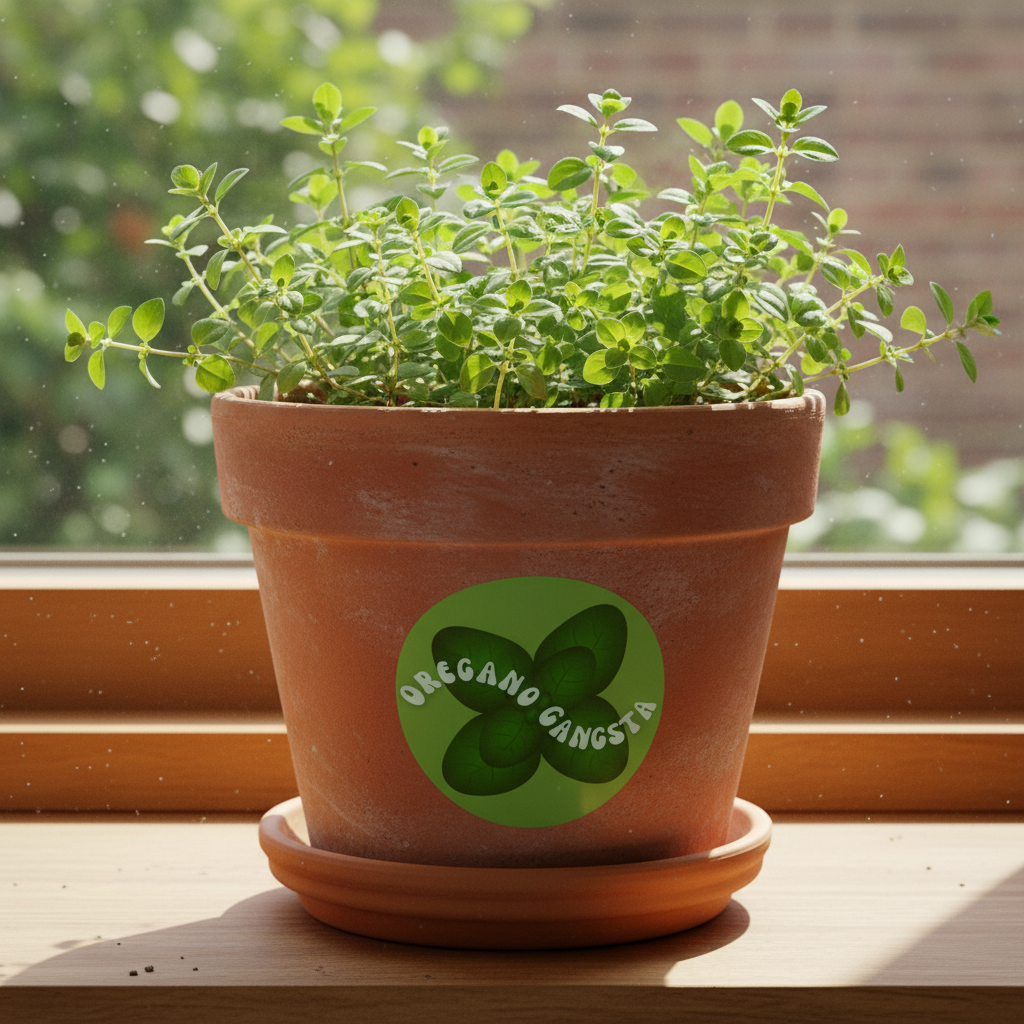 Oregano Pot 1